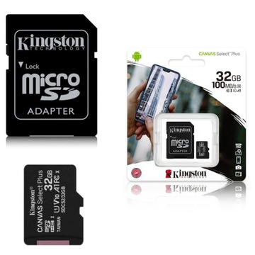 Karta pamięci 32GB do Kruger&Matz Drive 6 6S