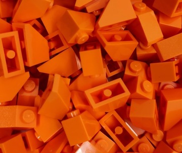 Lego 3040 Slope Skos Orange 20szt. Nowe