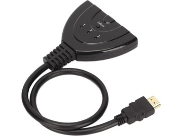 Переключатель HDMI сплиттер 3в1 3 порта 4k