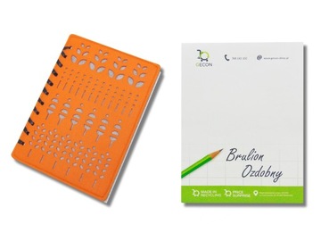 Brulion Zeszyt Ozdobny 100 str, kratka