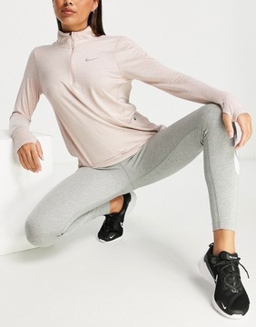 Nike Running Dri-FIT różowa cienka bluza defekt L