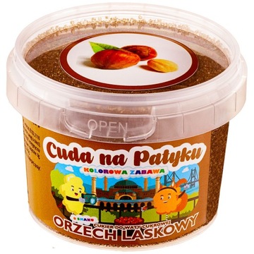 Cukier Do Waty Cukrowej Kolorowy do Maszyny Smakowy ORZECH LASKOWY 100g