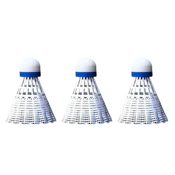 3 волана для бадминтона Birdies Great Blue Red Green со светодиодной подсветкой