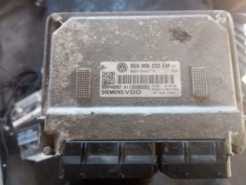 VW GOLF V JETTA 1.6 05R KOMPUTER STEROWNIK SILNIKA 06A906033EM
