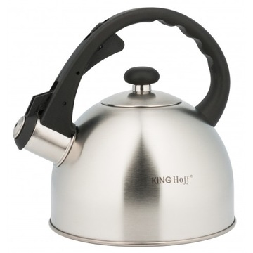 Czajnik z gwizdkiem 1,5L KINGHOFF KH-3324 SATYNA