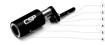 Аварийные колодки CSP для Yamaha MT-125 2020-2024 гг.