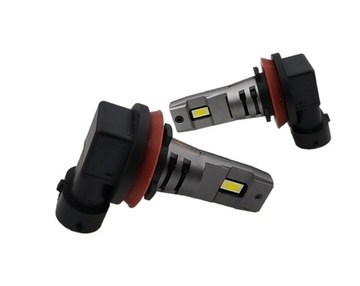 ŻARÓWKI LED I7S H8 H9 H11 CSP 7035 LIGHT FOG Ultra Mocne światło 400% IP68