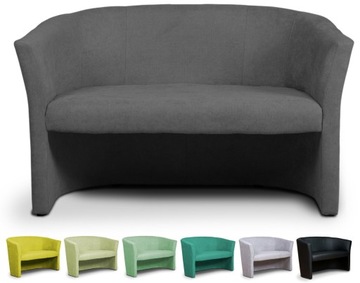 Sofa Cafe ciemno szara tkanina utrudniająca wchłanianie płynów