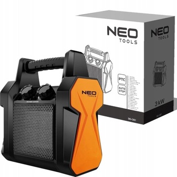 NAGRZEWNICA ELEKTRYCZNA CERAMICZNA 3KW FARELKA NEO TOOLS MOCNA I TRWAŁA