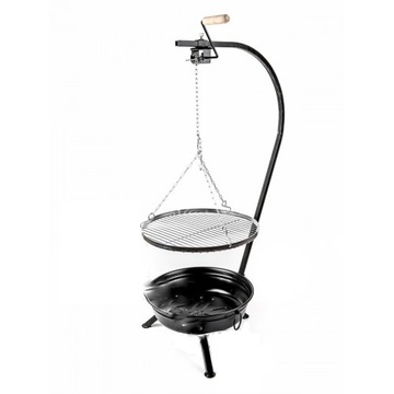 STOJAK GRILL PALENISKO KOŁOWROTEK RUSZT 50cm