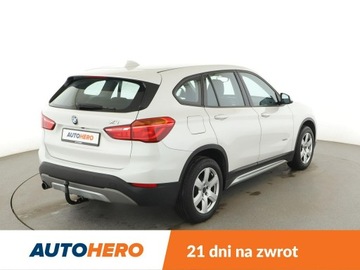 BMW X1 F48 Crossover xDrive18d 150KM 2016 BMW X1 4x4 automat sportowe fotele klima auto navi, zdjęcie 6