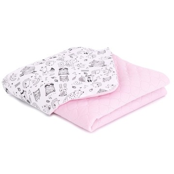 Kocyk dla dzieci VELVET PIK LUX 75x100 - OCIEPLONY