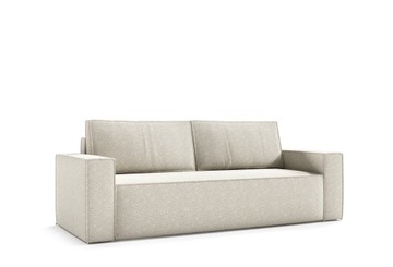 Sofa Rozkładana 3-osobowa z Pojemnikiem na Pościel