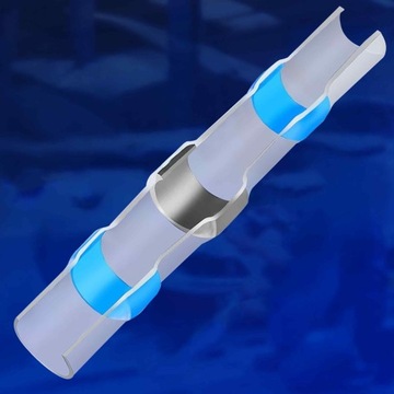 Koszulki Z Lutem Termokurczliwe Cyną Szybkozłączka z Klejem Zestaw 500szt