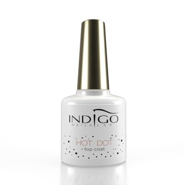 Indigo Hot Dot top coat 7ml do zdobień
