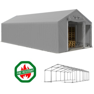 Namiot HALA MAGAZYNOWA 4x12 PRZEMYSŁOWY PRIME