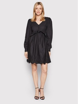 Sukienka na lato czarna/ NA-KD / 34/XS