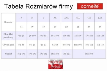 PIŻAMA MĘSKA CORNETTE 117 losse 11 XL / 50