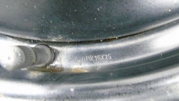DOJEZDOVDOJEZDOVÉ KOLO REZERVY R16 5X108 FORD FIESTA MK7 125/90