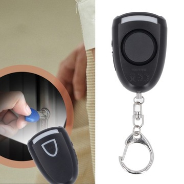 Brelok z alarmem osobistym Możliwość ładowania samoobrony Brelok z alarmem