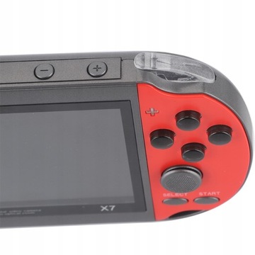 KONSOLA X7 MINI RETRO PRZENOŚNA 4.3'' DO GIER 1000 GIER