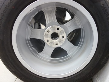 215/65R17 5X112 KOLA CONTINENTAL ZIMNÍ AUDI OE Q2 Q3 2022R 4X8,5 JAKO NOVÉ