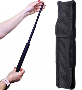 PAŁKA TELESKOPOWA KIJEK SKŁADANA BATAN Z POKROWCEM 50 CM