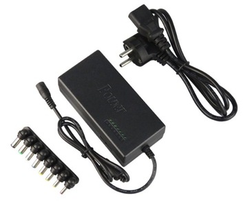 ZASILACZ UNIWERSALNY ŁADOWARKA SIECIOWA DO LAPTOPA 96W 8 WTYK 12-24V AK311