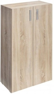 ПОЛОЧНЫЙ ШКАФ 2D3P SENSO 2 ДВЕРИ 3 ПОЛКИ ДУБ СОНОМА