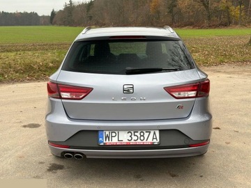 Seat Leon III ST Facelifting 2.0 TDI 150KM 2017 Seat Leon 2.0 TDI DPF DSG FR 150KM 2017r, zdjęcie 10