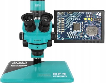 СТЕРЕОСКОПИЧЕСКИЙ МИКРОСКОП RF4 RF7050PRO FHD 2KC3 LCD