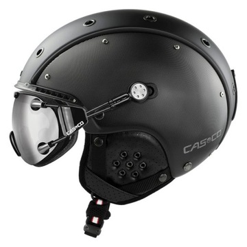 KASK NARCIARKI CASCO SP-3 AIRWOLF BLACK STRUCTURE r. M