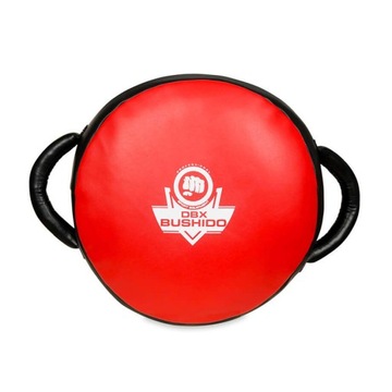 OKRĄGŁA TARCZA TRENINGOWA UNIWERSALNA MMA BOKS MUAY THAI BUSHIDO 40x20 CM