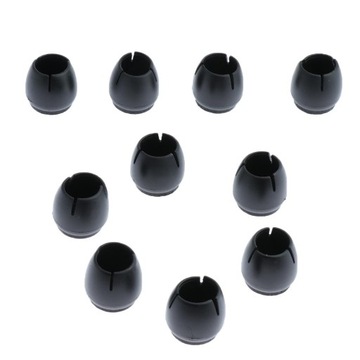 2х10 шт. Чехлы силиконовые Фетровые накладки на круглую ножку стула 2,2х3см 2 шт.