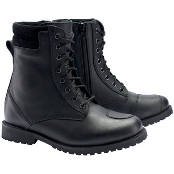 BUTY MOTOCYKLOWE SECA Clark czarne SKÓRZANE roz 41