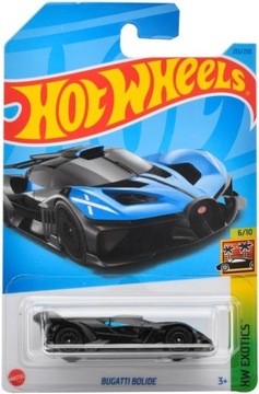 HOT WHEELS BUGATTI BOLIDE HW EXOTICS 6/10 1:64 NOWY !!!