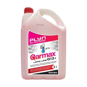 Płyn do chłodnic Qarmax Long Life G12+ 5 l