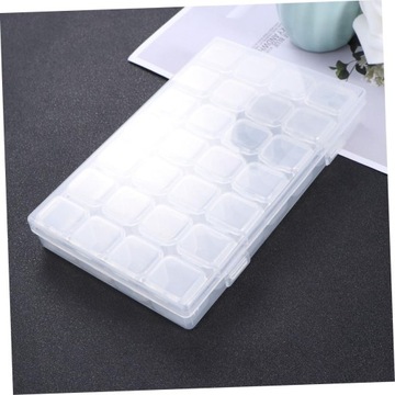 28 коробок с инструментами для дизайна ногтей в футляре для маникюра