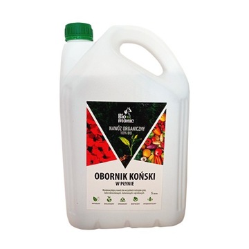 OBORNIK KOŃSKI EKOLOGICZNY W PŁYNIE DO WARZYW ROŚLIN 5L Biomonic