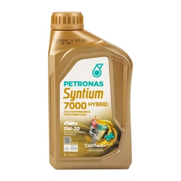 Petronas Syntium 7000 Hybrid 0W-20 1L