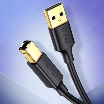 ЗЕЛЕНЫЙ КАБЕЛЬ ДЛЯ СКАНЕР-ПРИНТЕРА USB - USB B 2 м