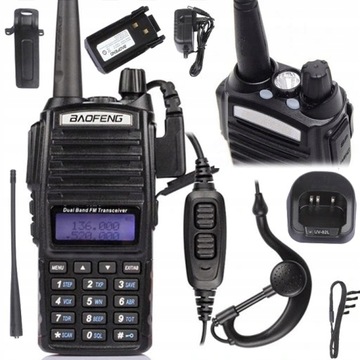 Baofeng UV-82 HT 8W Radiotelefon PMR NOWA WERSJA