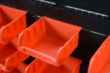 TABLICA NARZĘDZIOWA WARSZTATOWA POJEMNIKI 190x54cm