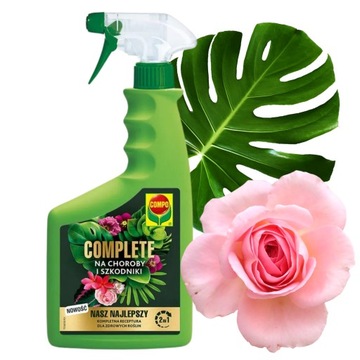 COMPO COMPLETE 2в1 ПРОТИВ БОЛЕЗНЕЙ И ВРЕДИТЕЛЕЙ, ТЛИ, ВЕРЕТЕНЦЕВ, ПЛЕСЕНИ, Мучнистого червеца