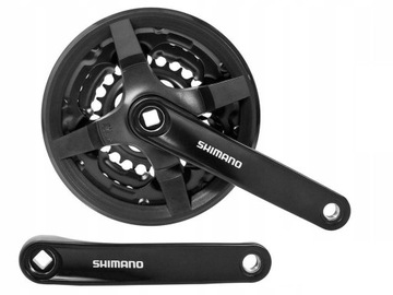 KORBA SHIMANO FC-TY301 42/34/24 CZARNA 6/7/8