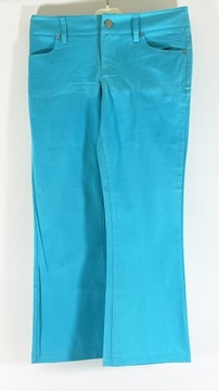 Spodnie niebieskie stretch Bawełna R 36
