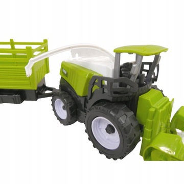 СЕЛЬСКОХОЗЯЙСТВЕННАЯ МАШИНА С ПРИЦЕПОМ - ИГРУШКА ДЛЯ ДЕТЕЙ