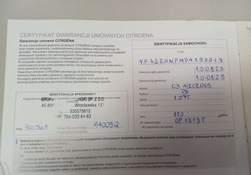 Citroen C3 Aircross  I Crossover Facelifting 1.2 PureTech 110KM 2023 Citroen C3 Aircross 177 Shine 110 KM I wl. GWARANCJA FV23 1.2, zdjęcie 33