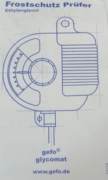 Glycomat для жидкости системы охлаждения Gefo, № 1100.