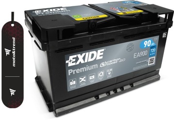 AKUMULATOR EXIDE PREMIUM P+ 90Ah/720A EA900